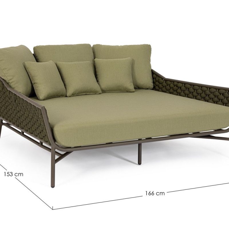 Leżak dwuosobowy EVERLY OLIV