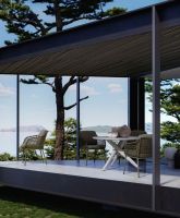 Обідній стіл Nevada Low з керамічною стільницею 250x105 cm