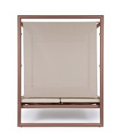 Leżak dwuosobowy z daszkiem KONNOR Leżak dwuosobowy z daszkiem KONNOR