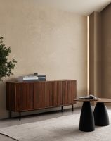 Stolik kawowy Stanley RUSTIC BROWN/NATURAL TOP 60