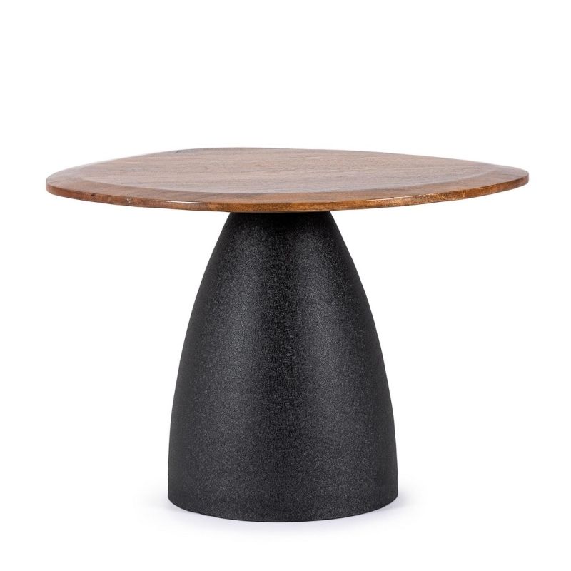 Stolik kawowy Stanley RUSTIC BROWN/NATURAL TOP 60