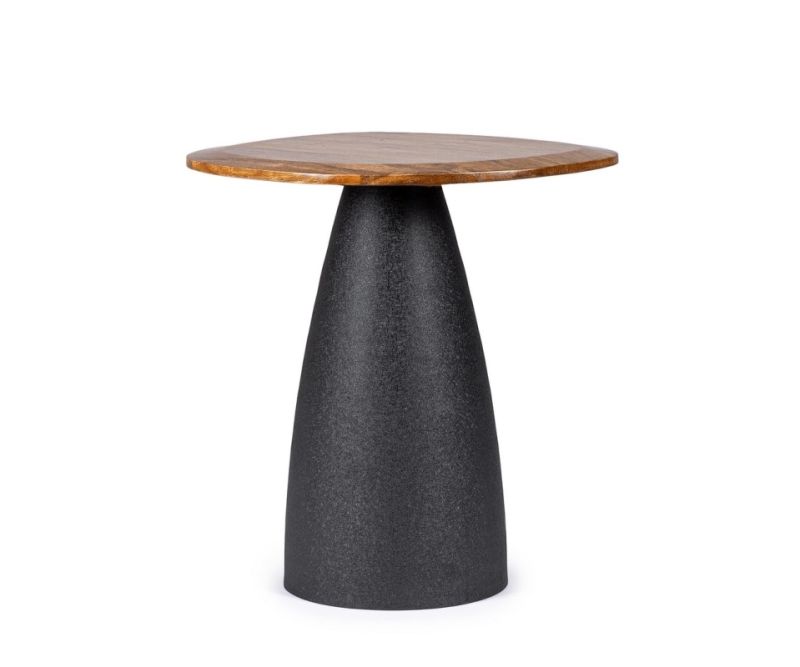 Stolik kawowy Stanley RUSTIC BROWN/NATURAL TOP 50