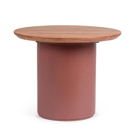 Stolik kawowy Stanley RUSTIC BROWN/NATURAL TOP 50