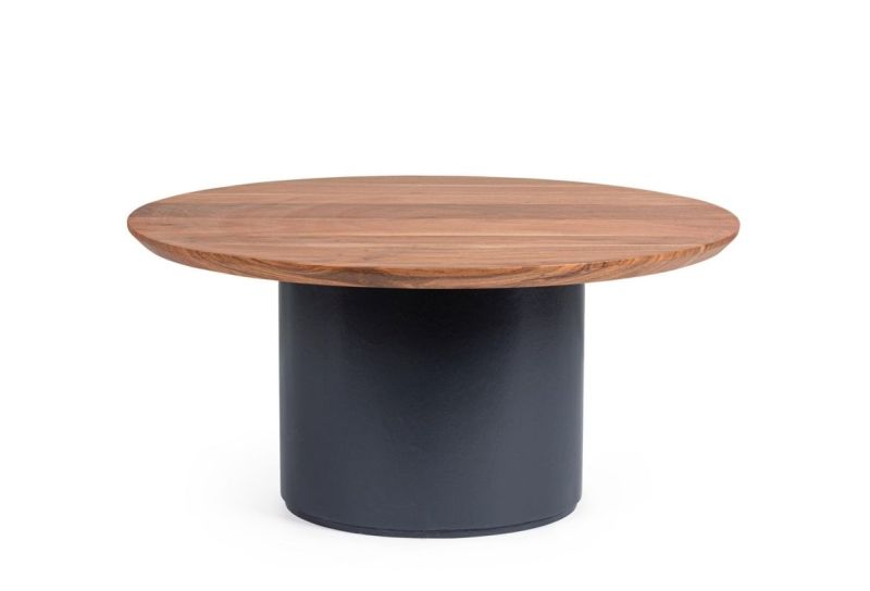 Stolik kawowy Ojas BLUE/TERRACOTTA 70