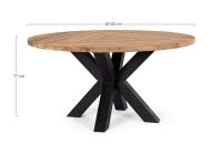 Обідній стіл Nevada Low з керамічною стільницею 250x105 cm