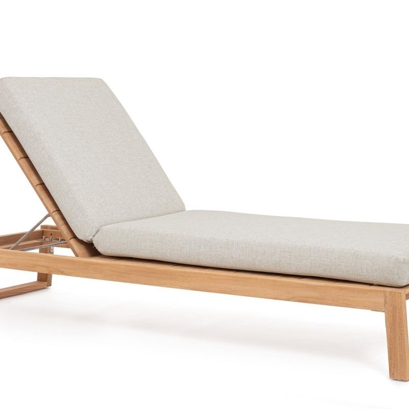 Leżak z poduszką  JEREMY Leżak z poduszką  JEREMY