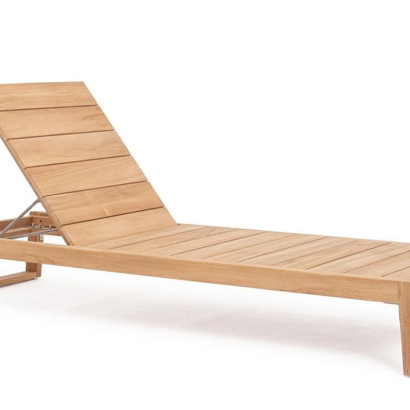 Leżak z poduszką  JEREMY Leżak z poduszką  JEREMY