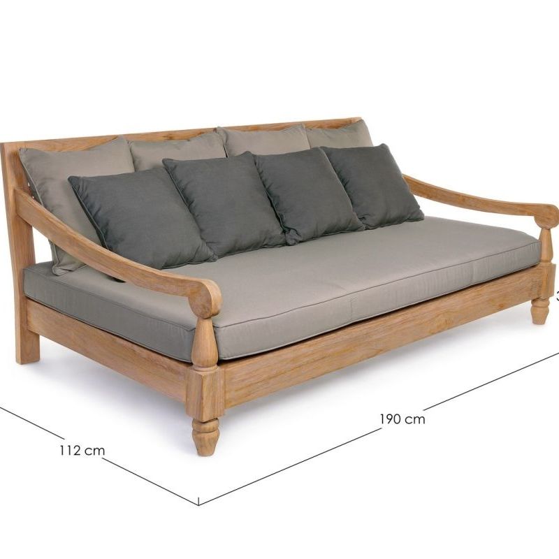 Leżak dwuosobowy BALI