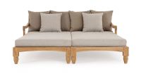 Leżak dwuosobowy BALI NATURAL
