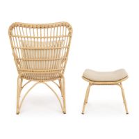 Fotel z podnóżkiem MAELA LOUNGE Fotel z podnóżkiem MAELA LOUNGE