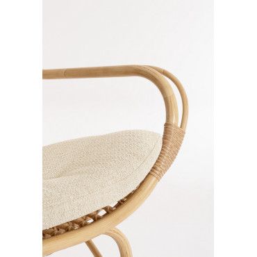 Fotel z podnóżkiem MAELA LOUNGE Fotel z podnóżkiem MAELA LOUNGE