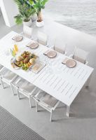 Stół KONNOR WHITE 200-300x110x76