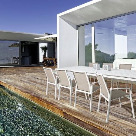 Обідній стіл Nevada Low з керамічною стільницею 250x105 cm