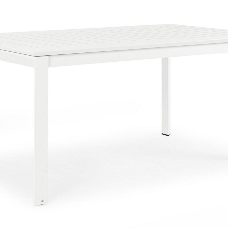 Stół KONNOR WHITE 160-240x100x76