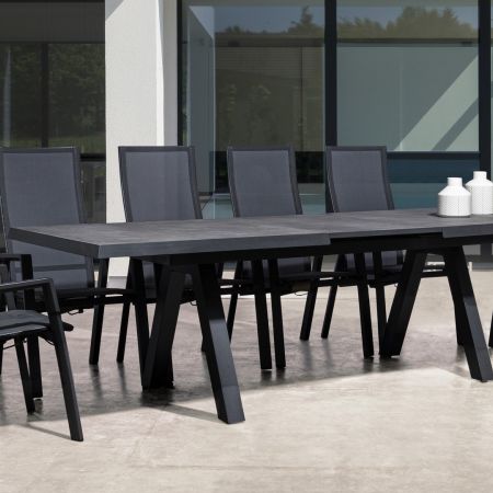 Обідній стіл Nevada Low з керамічною стільницею 250x105 cm