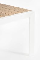 Stół BELMAR WHITE 160-240x100x75