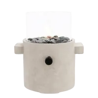 Świeca gazowa na taras Cosiscoop Craft light grey Świeca gazowa na taras Cosiscoop Craft light grey