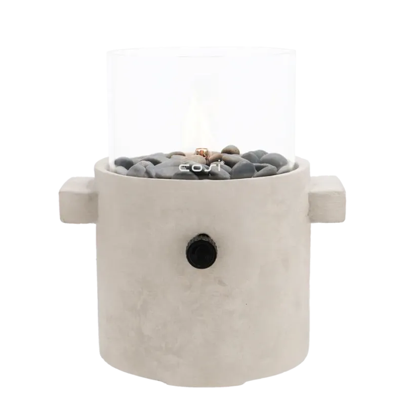 Świeca gazowa na taras Cosiscoop Craft light grey Świeca gazowa na taras Cosiscoop Craft light grey
