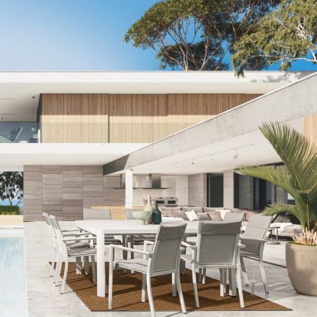 Обідній стіл Nevada Low з керамічною стільницею 250x105 cm