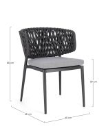 Обідній стіл Nevada Low з керамічною стільницею 250x105 cm