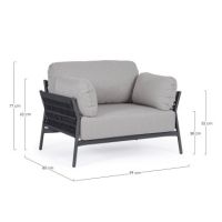 Fotel PARDIS CHARC Fotel PARDIS CHARC