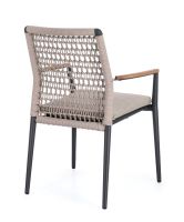 Krzesło obiadowe MADDOX CHARCOAL