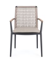 Krzesło obiadowe MADDOX CHARCOAL