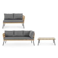 Zestaw kawowy BURREL NATURAL