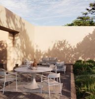 Обідній стіл Nevada Low з керамічною стільницею 250x105 cm