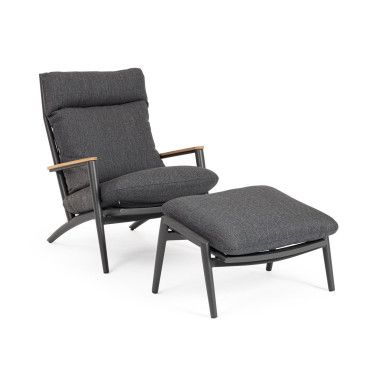 Fotel z podnóżkiem IBISCO LOUNG Fotel z podnóżkiem IBISCO LOUNG