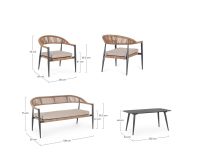 Zestaw kawowy JANDIA