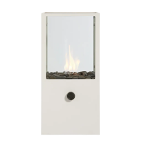 Świeca gazowa na taras COSISCOOP Dome white