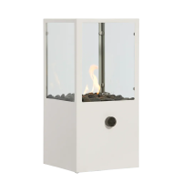 Świeca gazowa na taras COSISCOOP Dome white