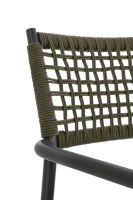 Krzesło obiadowe CALETA CHARC/GREEN