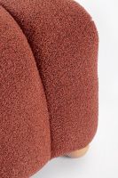 Pufa ZORA BOUCLÉ 2-SEATS