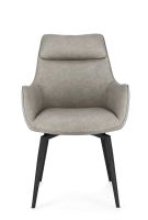 Fotel LAWRENCE CHARCOAL/TAUPE