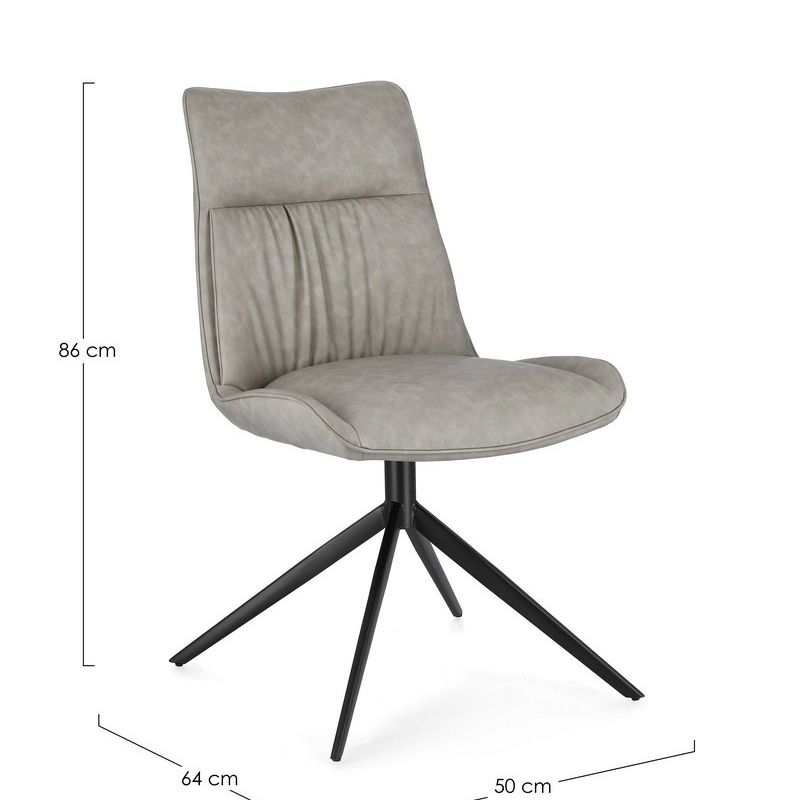 Krzesło JORDAN TAUPE/GREY
