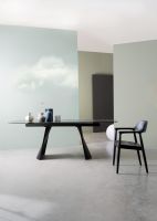 Stół jadalniany OLIVER GLASS 180-220x90x75h