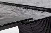 Stół jadalniany OLIVER GLASS 180-220x90x75h