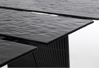 Stół jadalniany OLIVER GLASS 180-220x90x75h