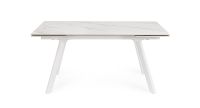 Stół jadalniany  JARKKO BLACK/WHITE EXT 160-240X90