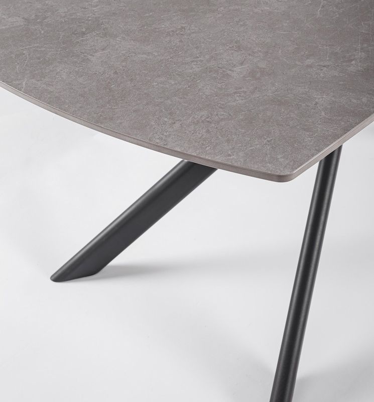 Stół jadalniany JOAKIM White/Black 160-240X90