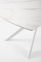 Stół jadalniany JOAKIM White/Black 160-240X90