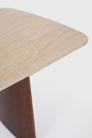 Stół jadalniany MAILIS  WALN/TRAV. 180/220/260x90x76h