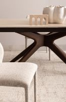 Stół jadalniany MARITTA WAL/TRAV  170/210/250x90x76h