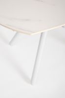 Stół jadalniany RAITA 119/178x89,4 RUST+L.GREY/ WHITE