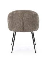 Krzesło GEISEN GREY/DARK TAUPE