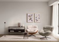 Fotel ADINDA z funkcją obrotu 360°