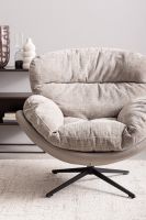 Fotel ADINDA z funkcją obrotu 360°