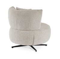 Fotel obrotowy GONNIE ECRU/GREY